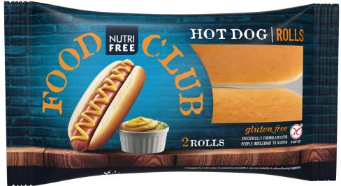 Nutrifree Gluteeniton Hot Dog sämpylä 65g/2 kpl
