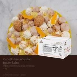ICAM Cubotti-leivontapalat maito-kahvi, 4 kg – ICAM Professional