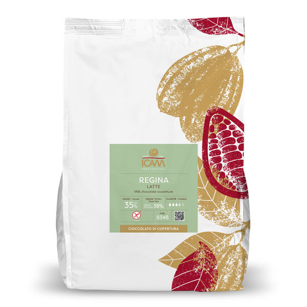 ICAM Maitosuklaa Regina 35 %, 4 kg