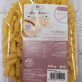 Pasta Natura Maissi-riisi pasta Fusilli 400g Gton