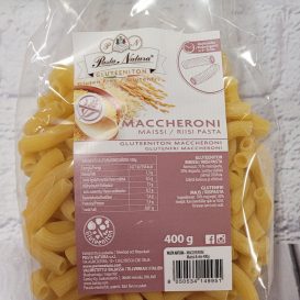 Pasta Natura Maissi-riisi pasta Maccheroni 400g Gton